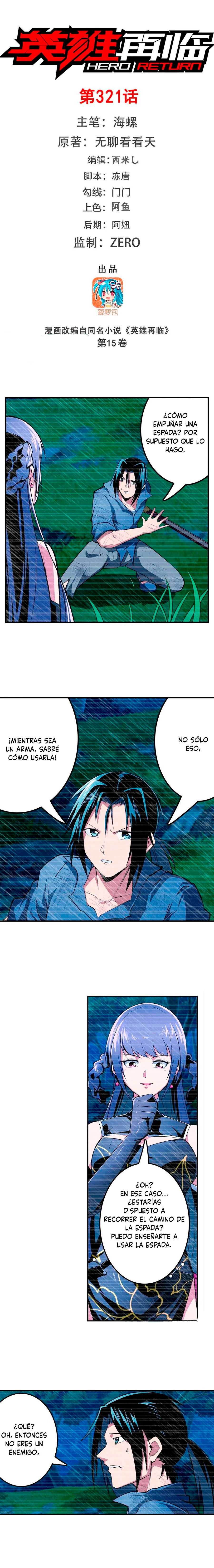 ¿Héroe? Lo deje hace mucho tiempo capítulo 321, página 3