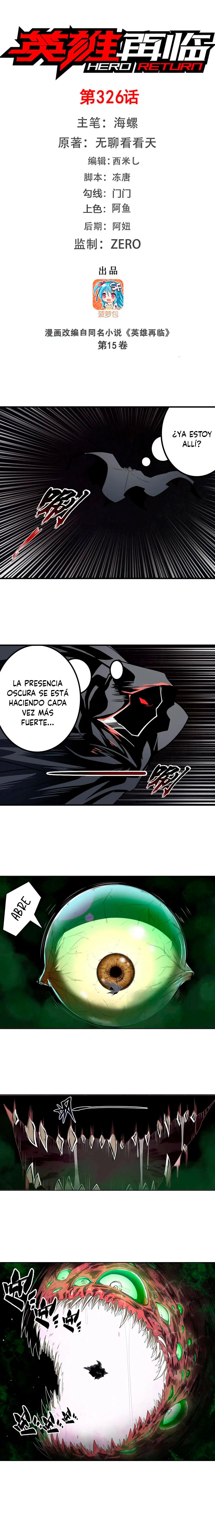 ¿Héroe? Lo deje hace mucho tiempo capítulo 326, página 3