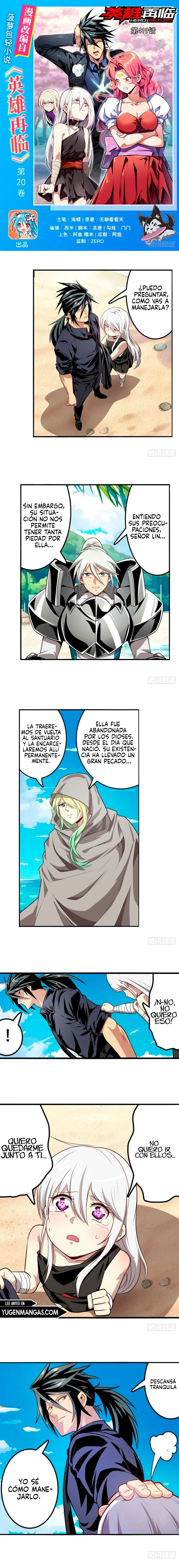 ¿Héroe? Lo deje hace mucho tiempo capítulo 419, página 3