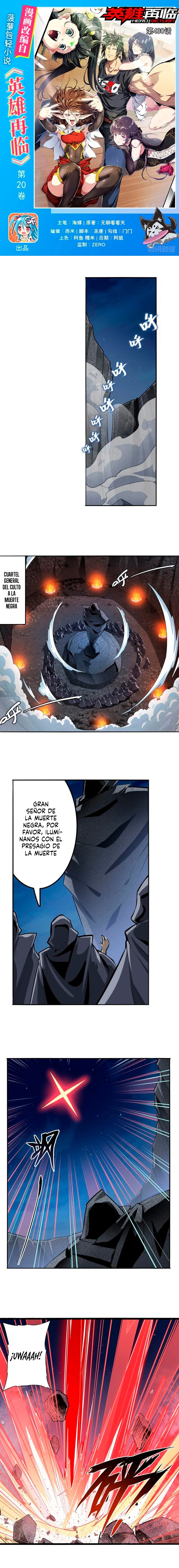 ¿Héroe? Lo deje hace mucho tiempo capítulo 430, página 3