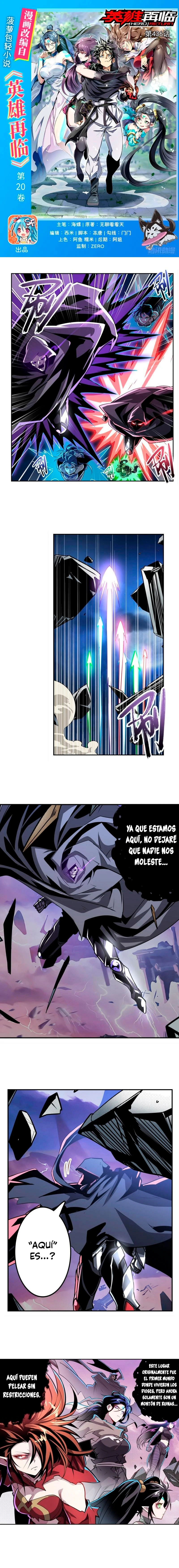 ¿Héroe? Lo deje hace mucho tiempo capítulo 436, página 3