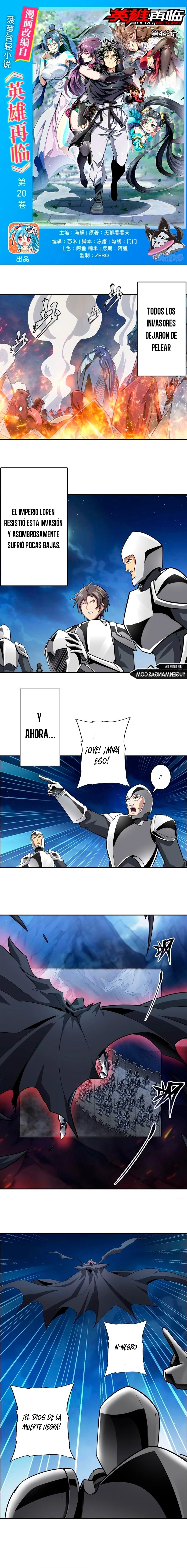 ¿Héroe? Lo deje hace mucho tiempo capítulo 442, página 3