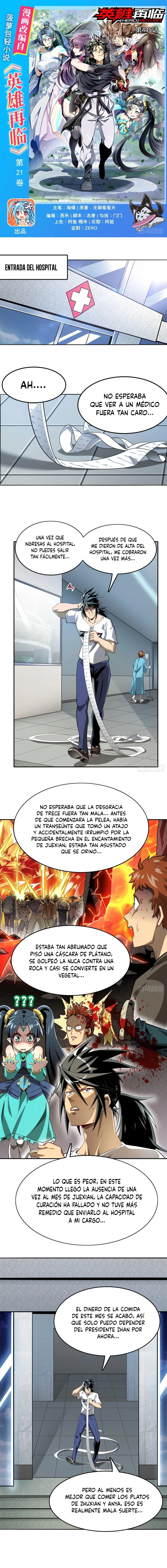 ¿Héroe? Lo deje hace mucho tiempo capítulo 445, página 3
