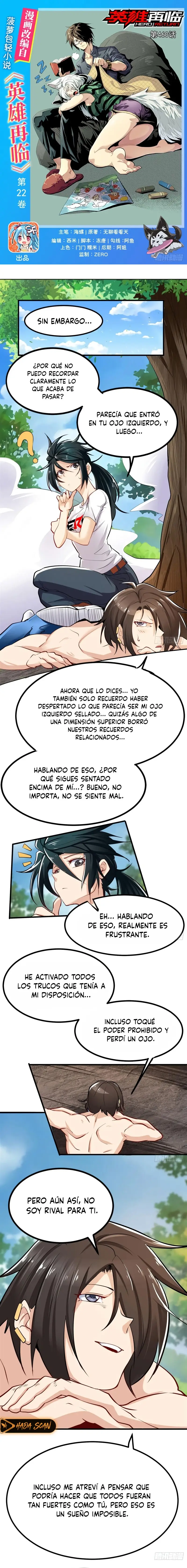 ¿Héroe? Lo deje hace mucho tiempo capítulo 460, página 2