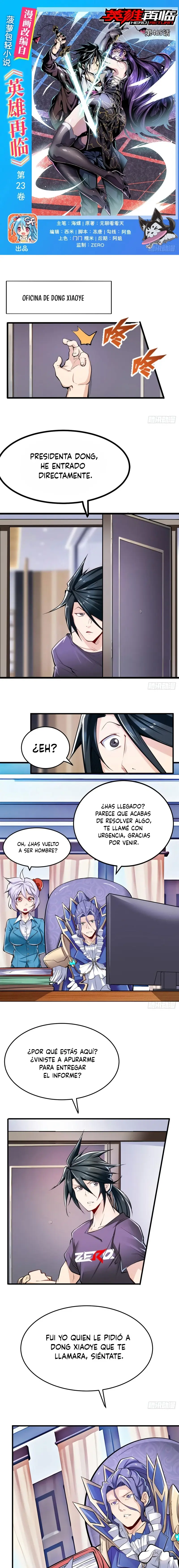 ¿Héroe? Lo deje hace mucho tiempo capítulo 465, página 2