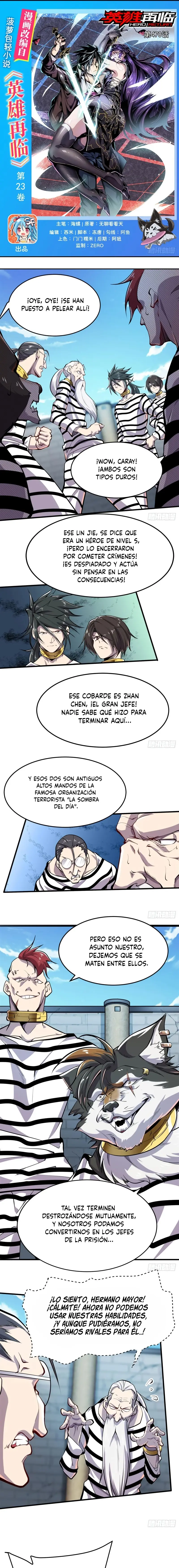 ¿Héroe? Lo deje hace mucho tiempo capítulo 470, página 2
