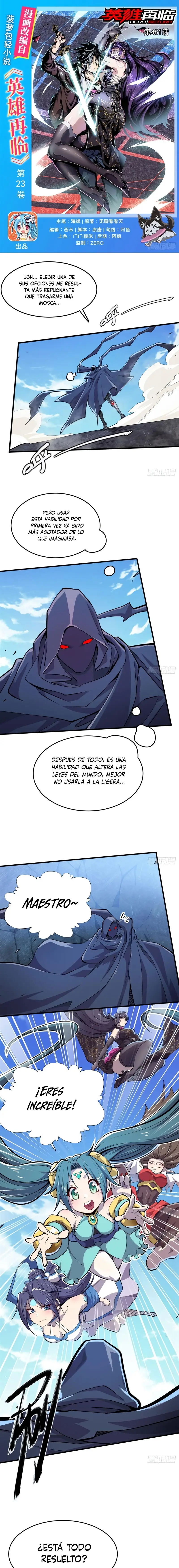 ¿Héroe? Lo deje hace mucho tiempo capítulo 481, página 2