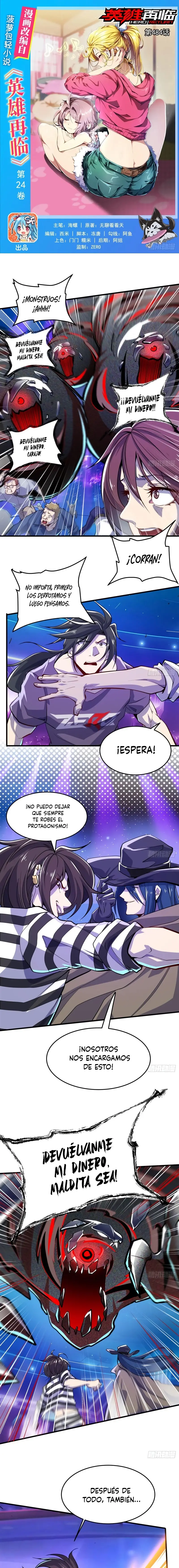 ¿Héroe? Lo deje hace mucho tiempo capítulo 484, página 2