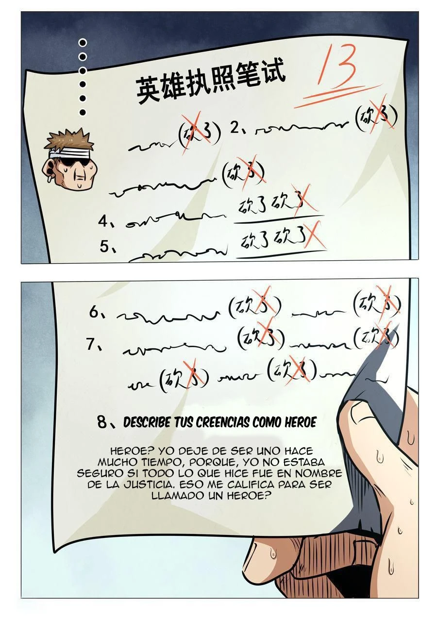 ¿Héroe? Lo deje hace mucho tiempo capítulo 6, página 6