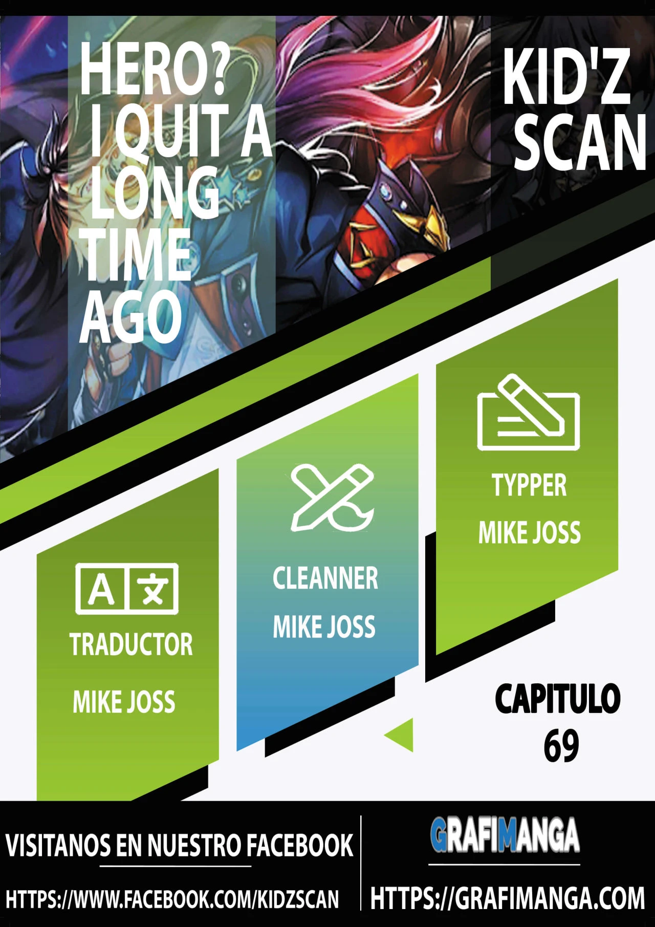 ¿Héroe? Lo deje hace mucho tiempo capítulo 69, página 1