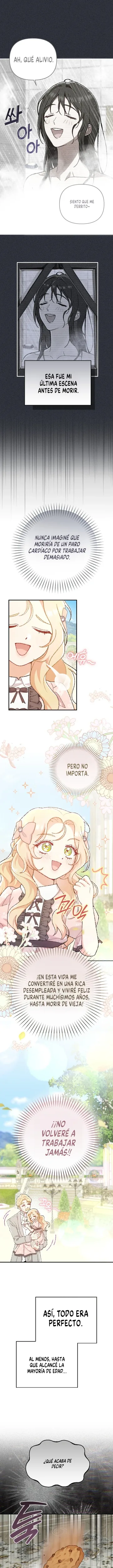 ¡La joven noble no quiere trabajar! capítulo 1, página 9