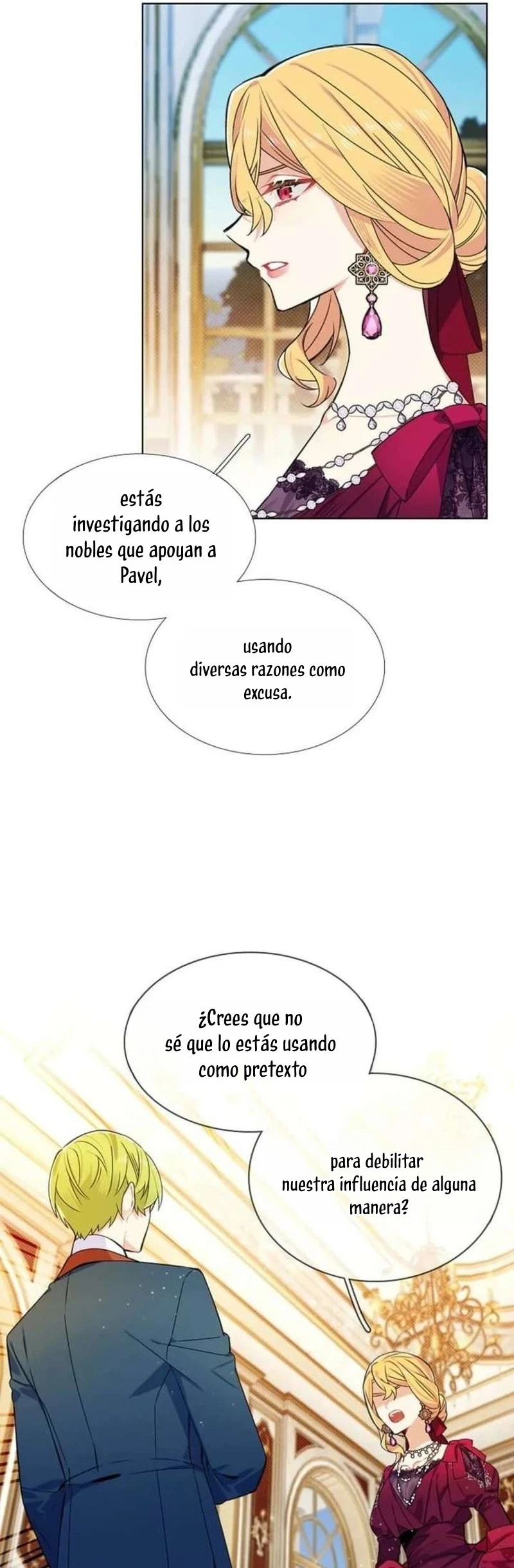 ¡No Me Convertiré En La Villana! capítulo 74, página 4