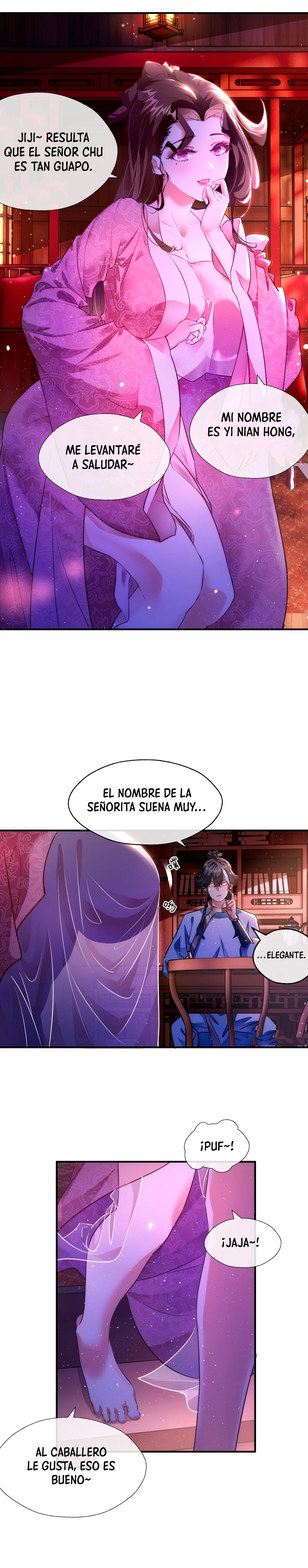 ¡Por favor mata a los demonios! ¡Joven Maestro! capítulo 1, página 5