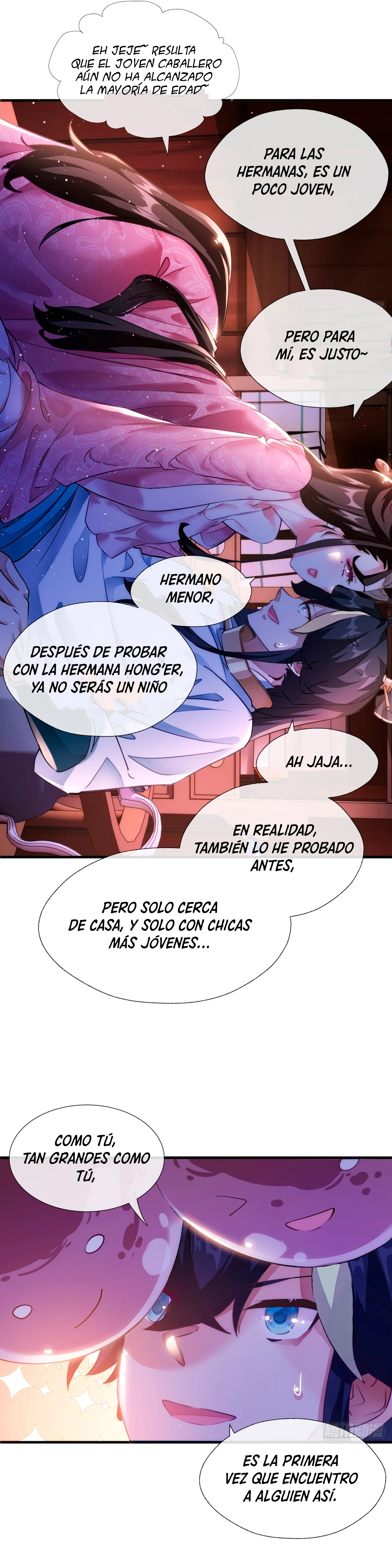¡Por favor mata a los demonios! ¡Joven Maestro! capítulo 1, página 7