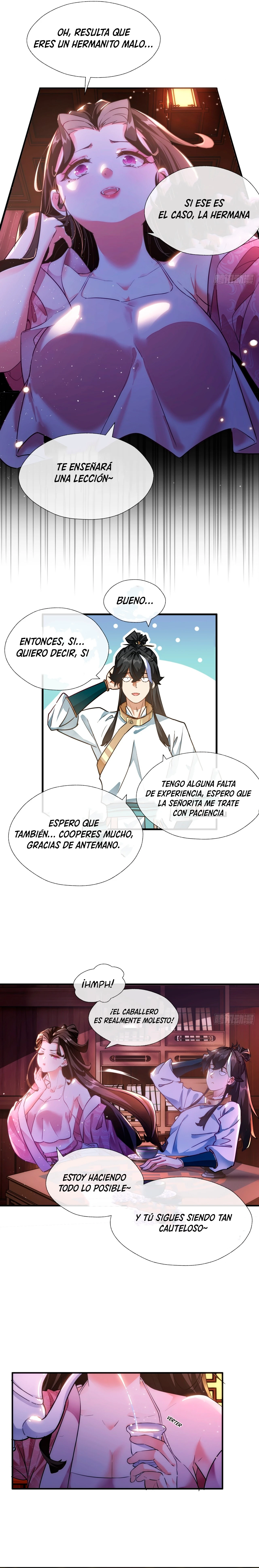 ¡Por favor mata a los demonios! ¡Joven Maestro! capítulo 1, página 8