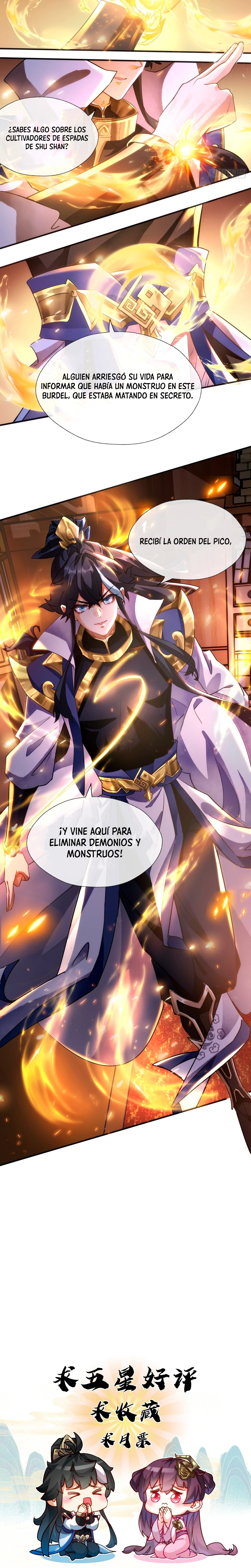 ¡Por favor mata a los demonios! ¡Joven Maestro! capítulo 1, página 19
