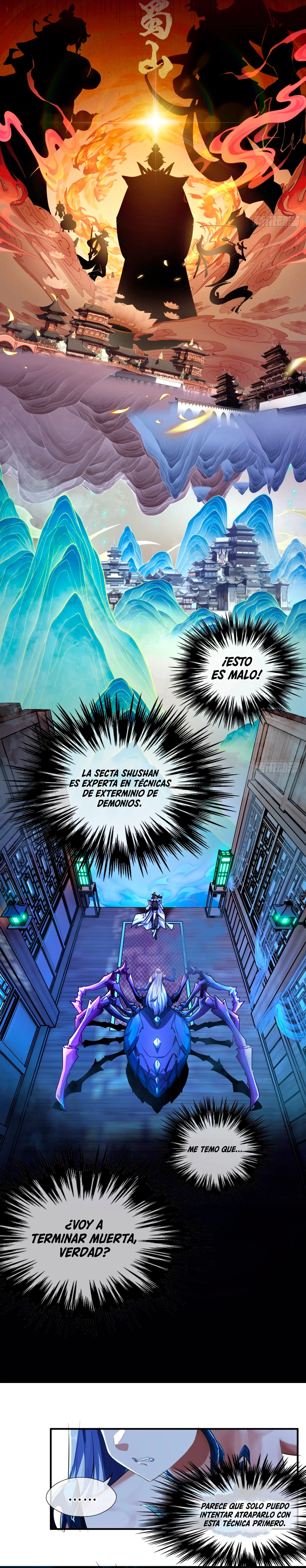 ¡Por favor mata a los demonios! ¡Joven Maestro! capítulo 2, página 4