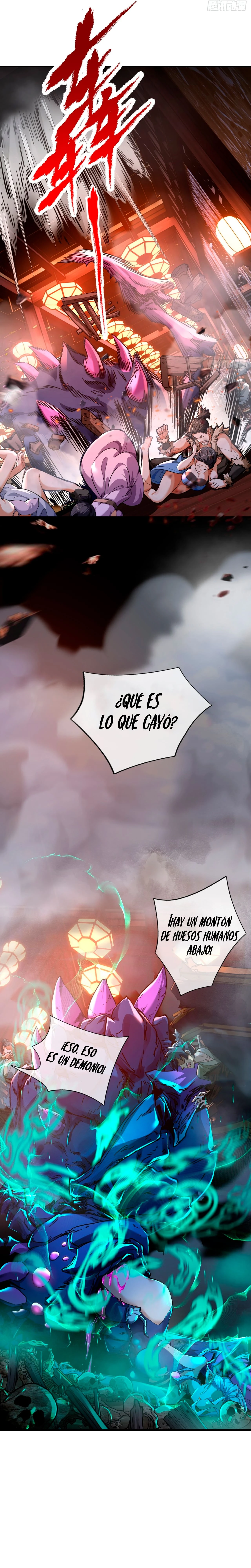 ¡Por favor mata a los demonios! ¡Joven Maestro! capítulo 2, página 8