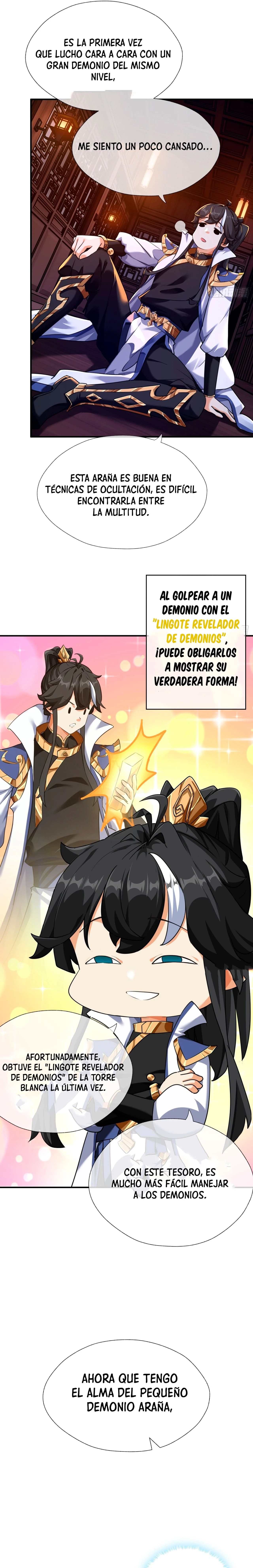 ¡Por favor mata a los demonios! ¡Joven Maestro! capítulo 2, página 13