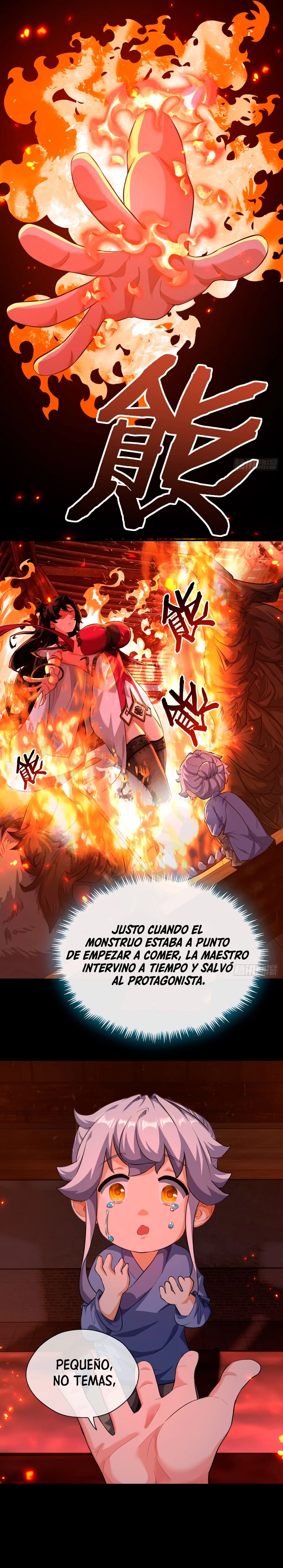 ¡Por favor mata a los demonios! ¡Joven Maestro! capítulo 3, página 18