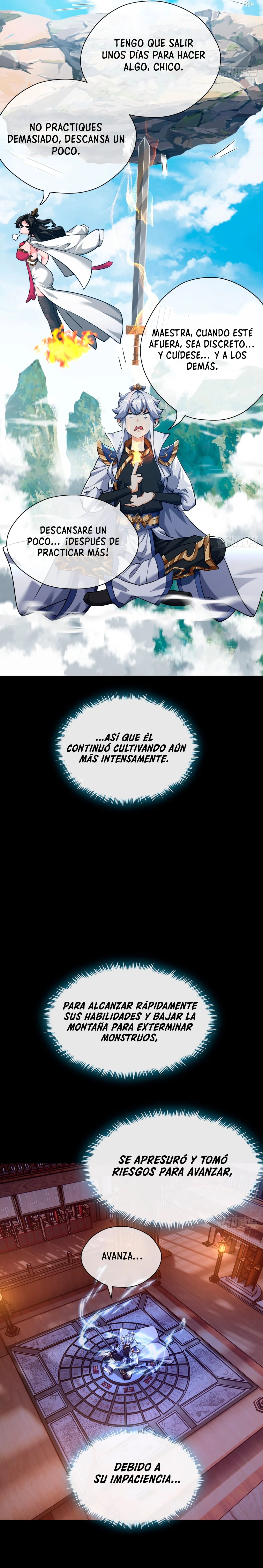 ¡Por favor mata a los demonios! ¡Joven Maestro! capítulo 3, página 22