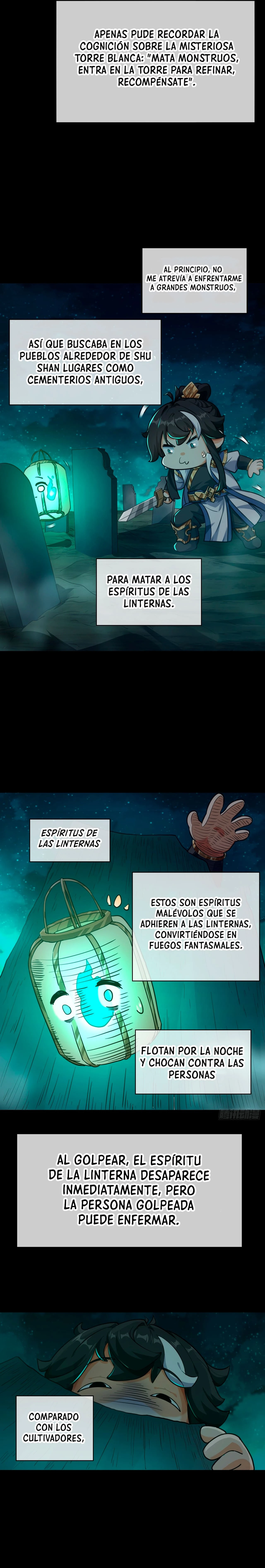 ¡Por favor mata a los demonios! ¡Joven Maestro! capítulo 3, página 28