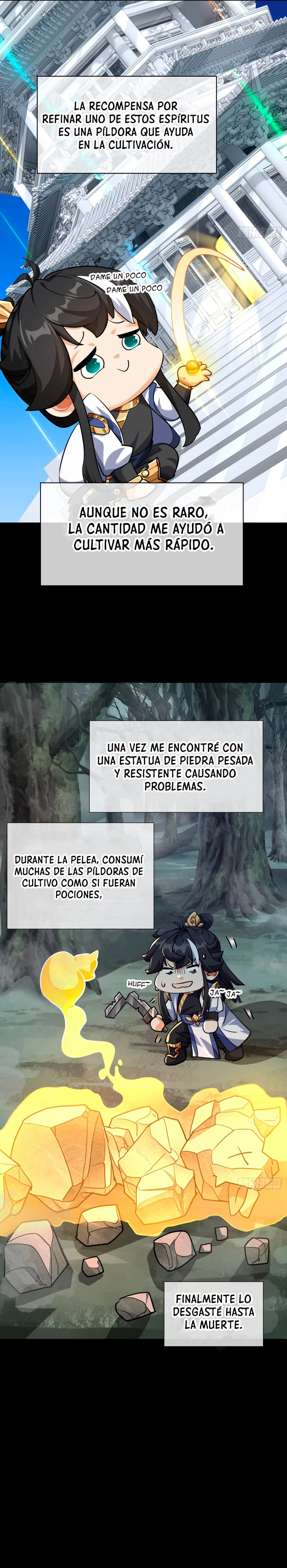 ¡Por favor mata a los demonios! ¡Joven Maestro! capítulo 3, página 30