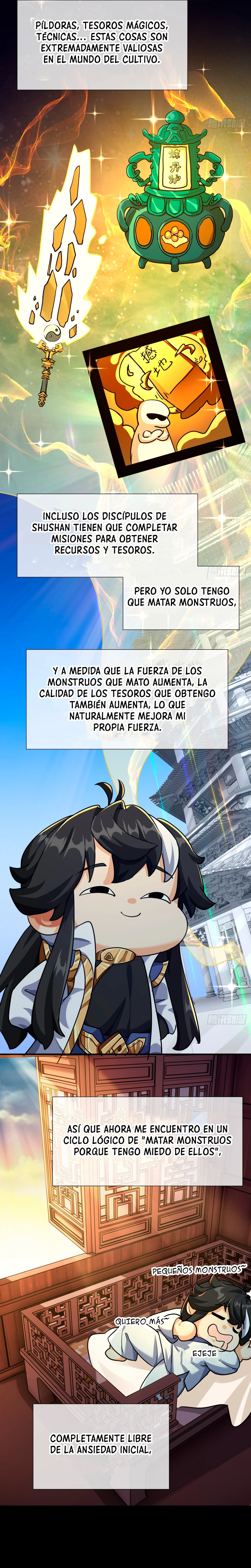 ¡Por favor mata a los demonios! ¡Joven Maestro! capítulo 3, página 32