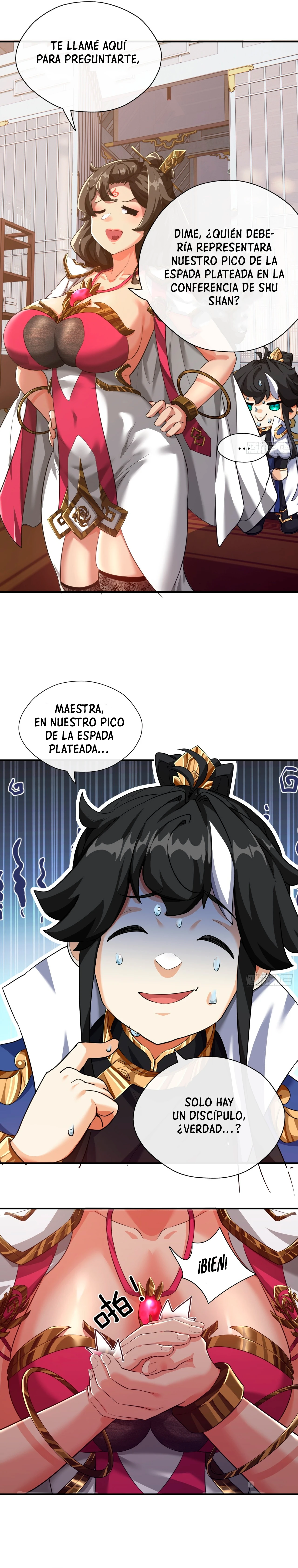 ¡Por favor mata a los demonios! ¡Joven Maestro! capítulo 3, página 42