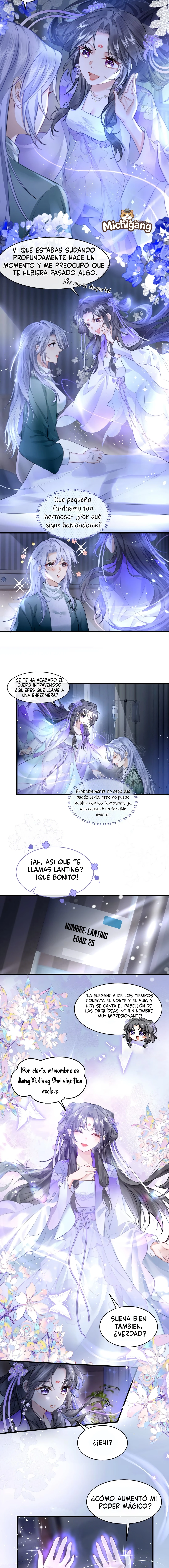 ​¡Señorita fantasma, prohibido enamorarse! capítulo 1, página 4