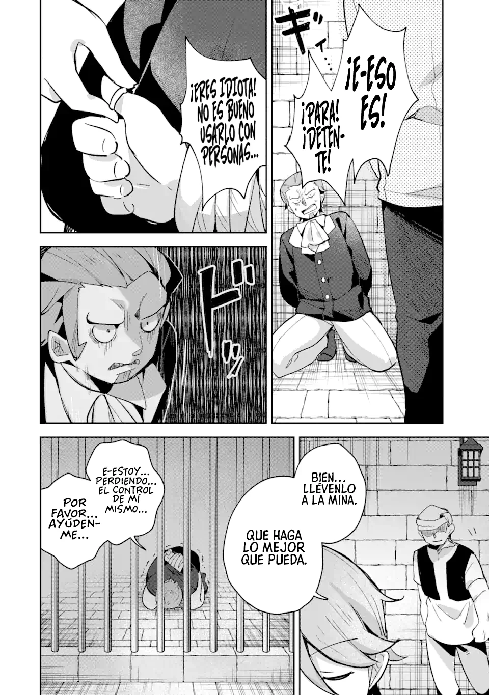"Yo... no quiero trabajar más" Dejé de ser un aventurero. Aunque me traten mejor ahora, no lo haré. No volveré a trabajar. capítulo 6.2, página 11