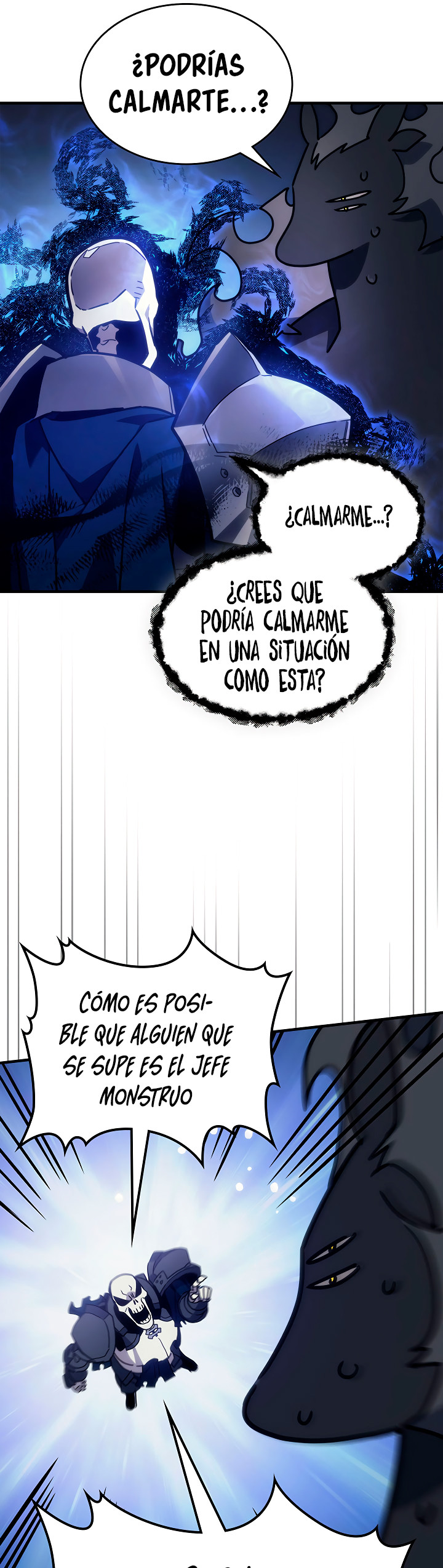 Actuando como un jefe final pero soy demasiado vago para ello capítulo 0, página 42