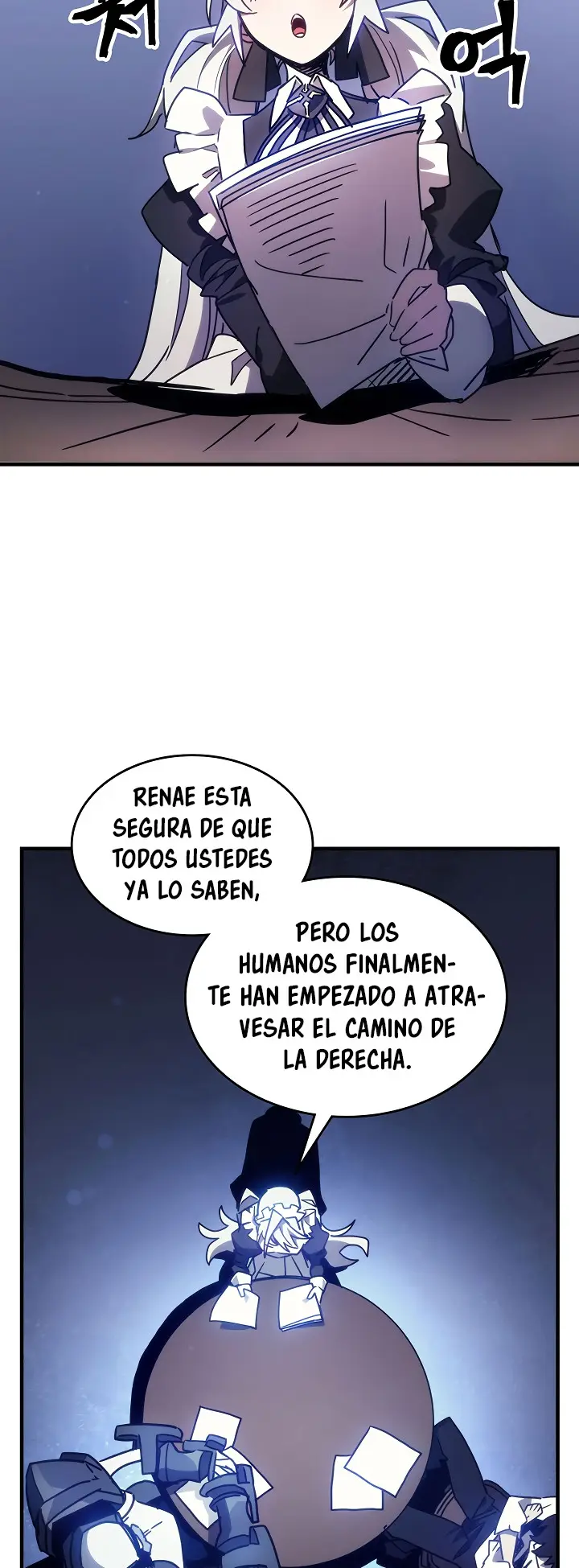Actuando como un jefe final pero soy demasiado vago para ello capítulo 1, página 42