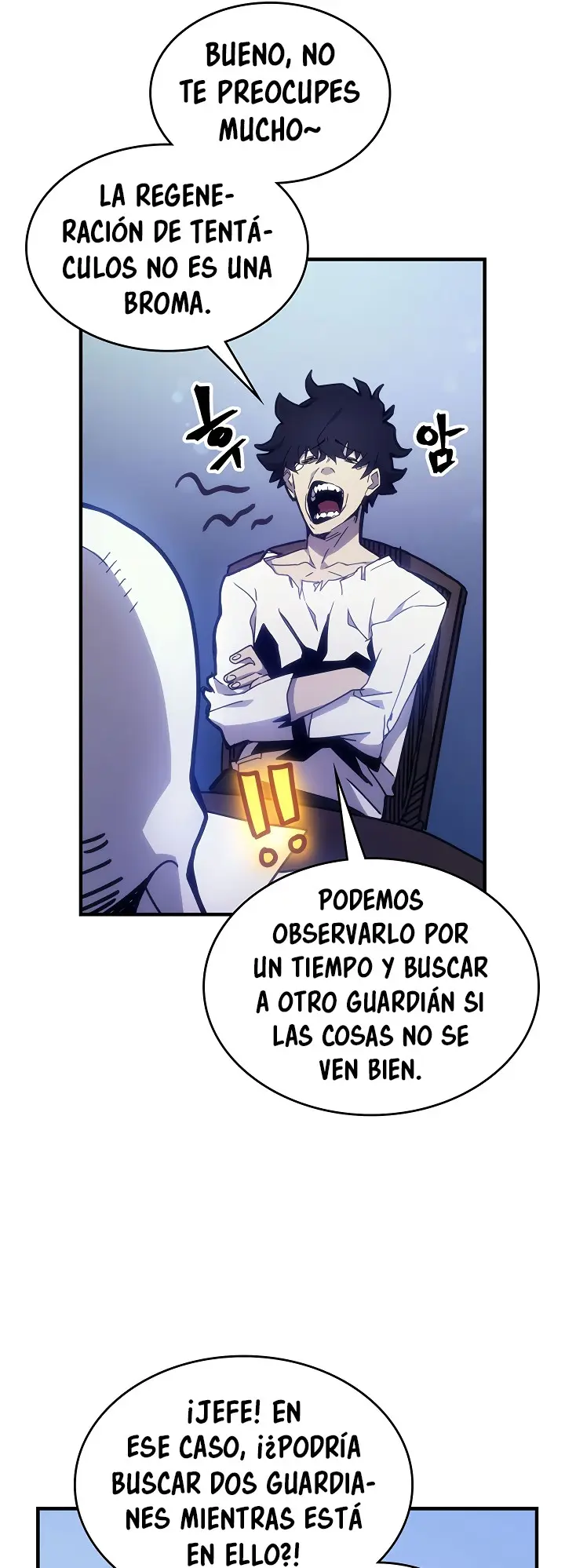 Actuando como un jefe final pero soy demasiado vago para ello capítulo 1, página 44