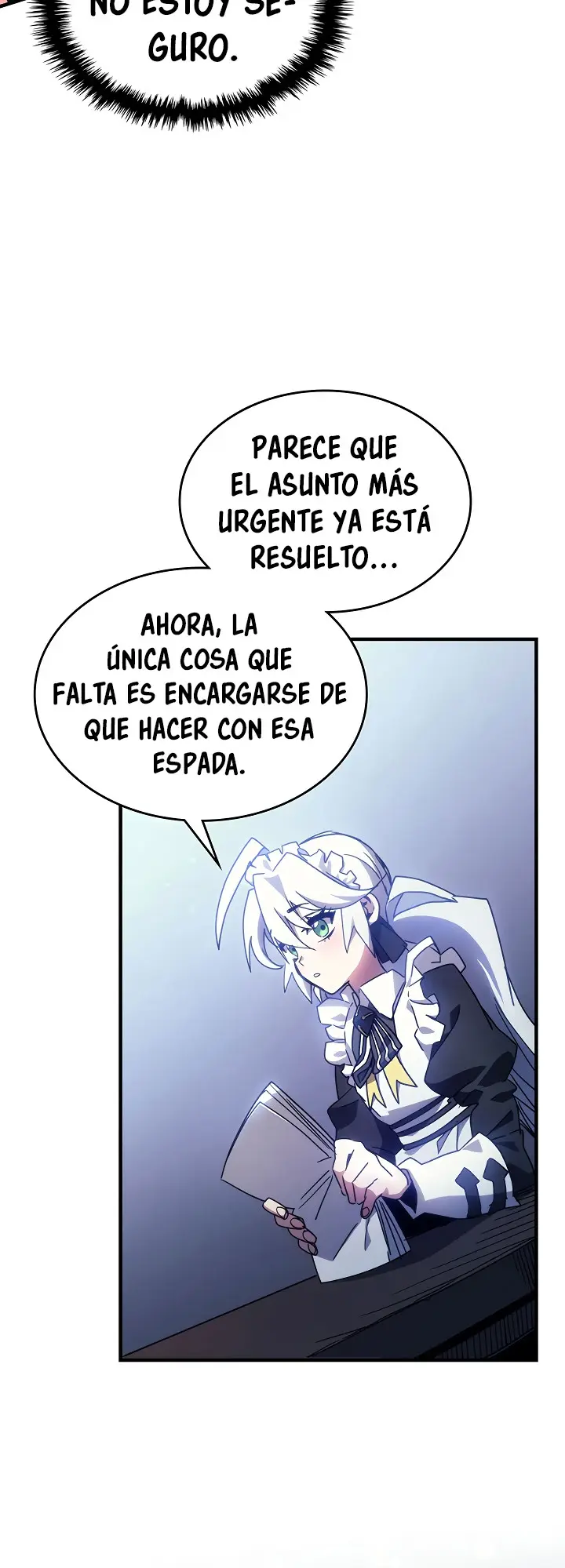 Actuando como un jefe final pero soy demasiado vago para ello capítulo 1, página 57