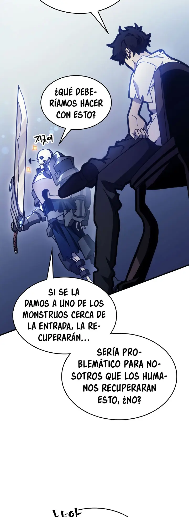 Actuando como un jefe final pero soy demasiado vago para ello capítulo 1, página 65