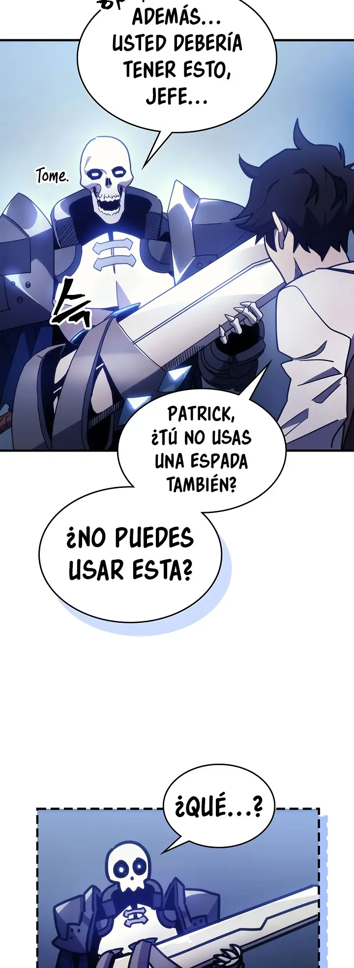 Actuando como un jefe final pero soy demasiado vago para ello capítulo 1, página 66