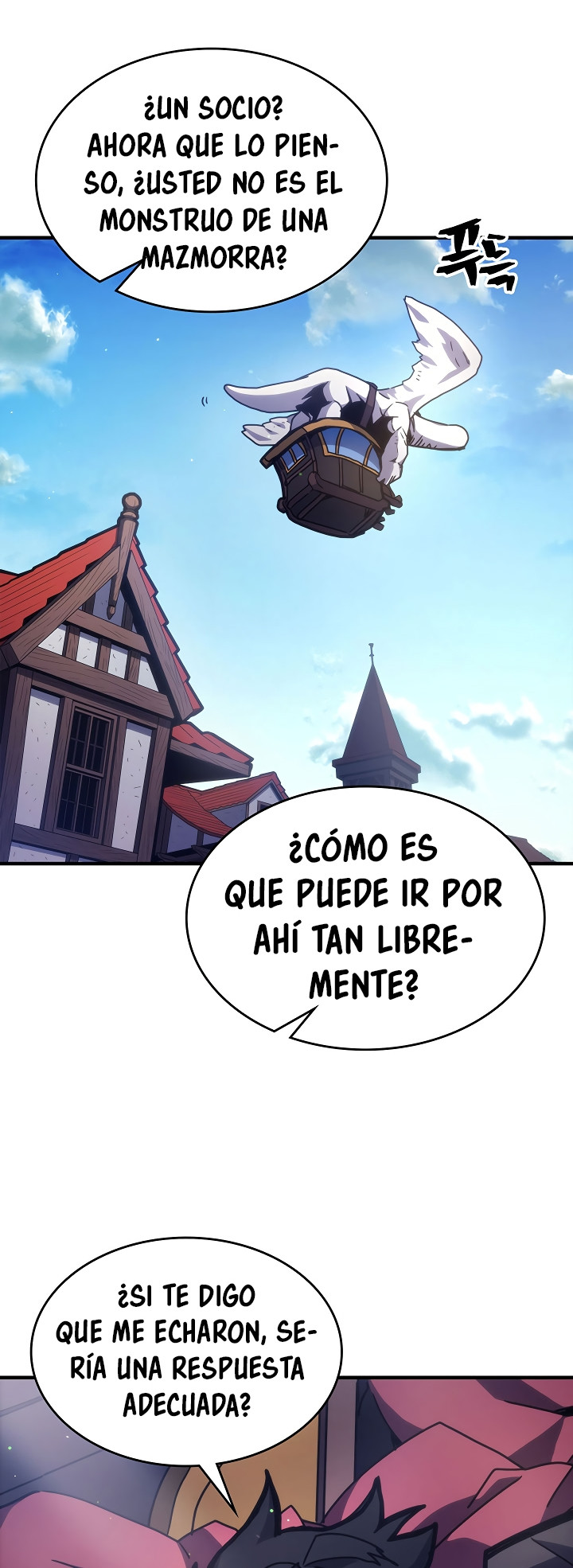 Actuando como un jefe final pero soy demasiado vago para ello capítulo 10, página 34