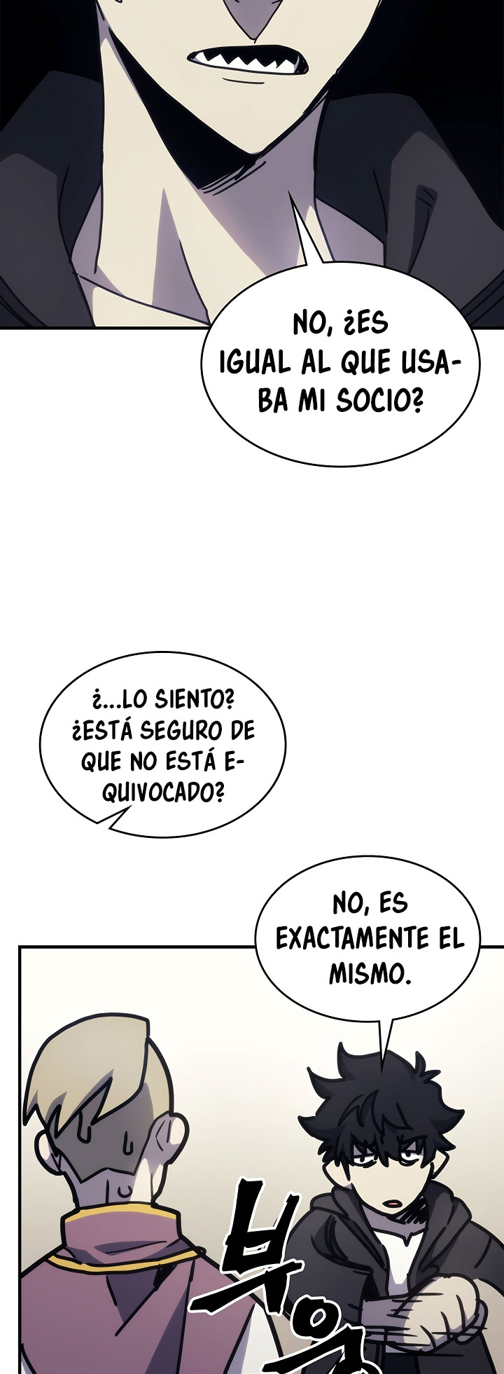Actuando como un jefe final pero soy demasiado vago para ello capítulo 10, página 47