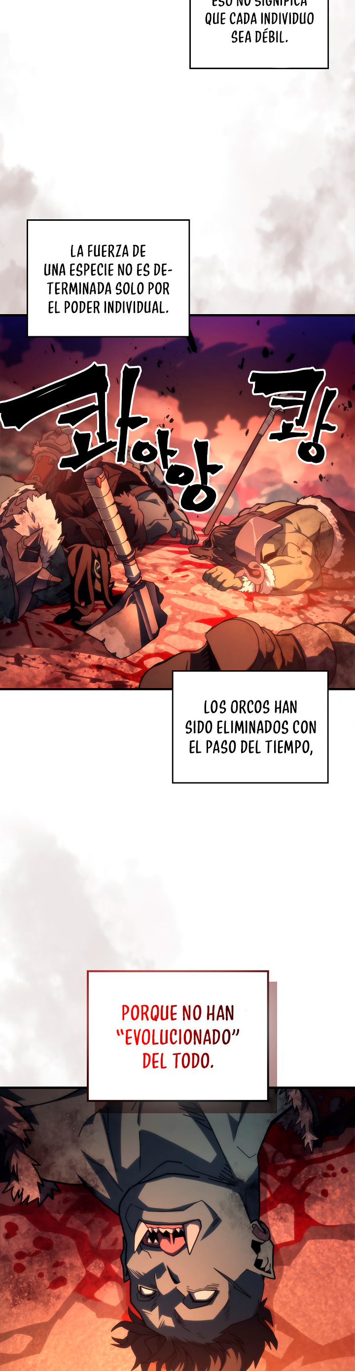 Actuando como un jefe final pero soy demasiado vago para ello capítulo 100, página 4