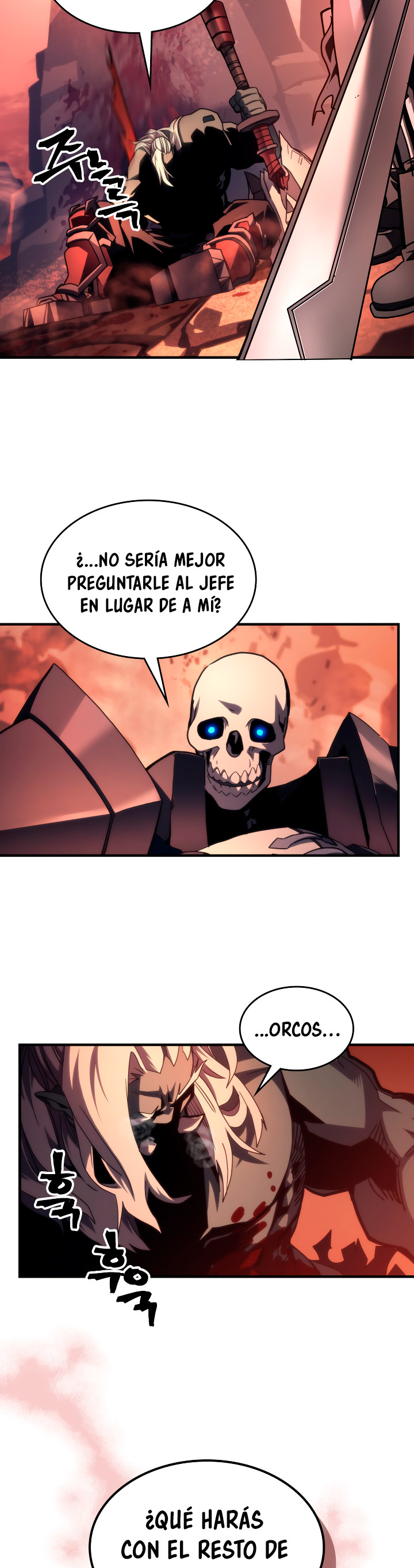 Actuando como un jefe final pero soy demasiado vago para ello capítulo 101, página 6