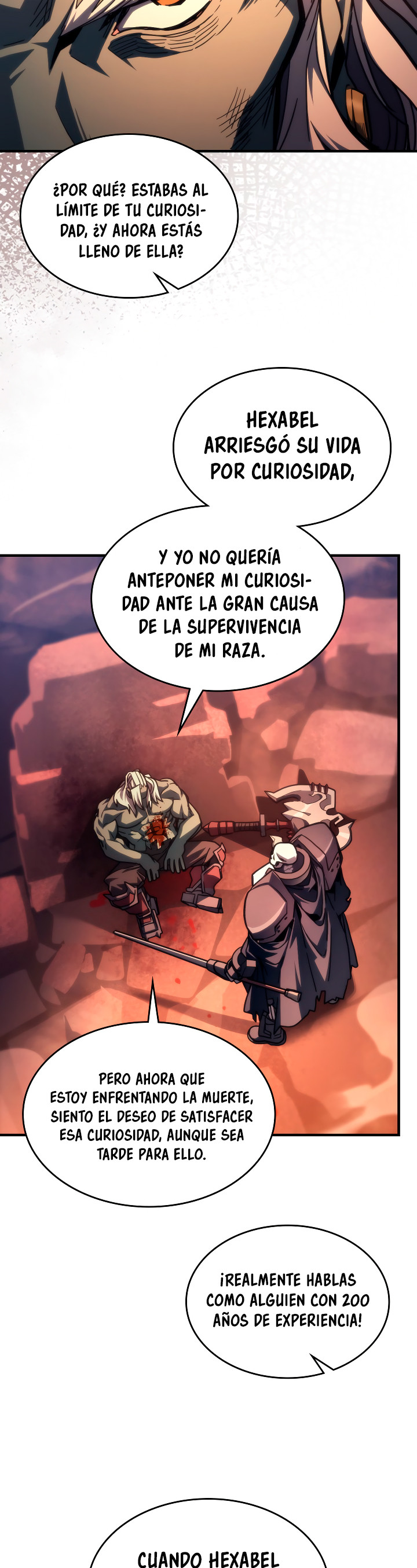 Actuando como un jefe final pero soy demasiado vago para ello capítulo 101, página 14
