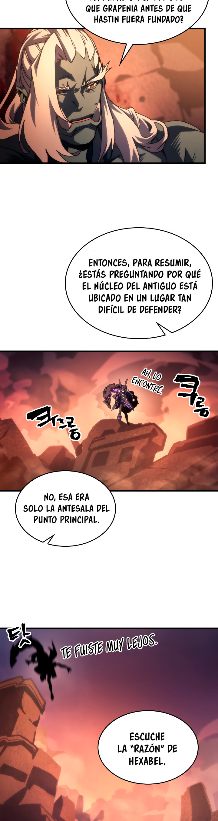 Actuando como un jefe final pero soy demasiado vago para ello capítulo 101, página 18