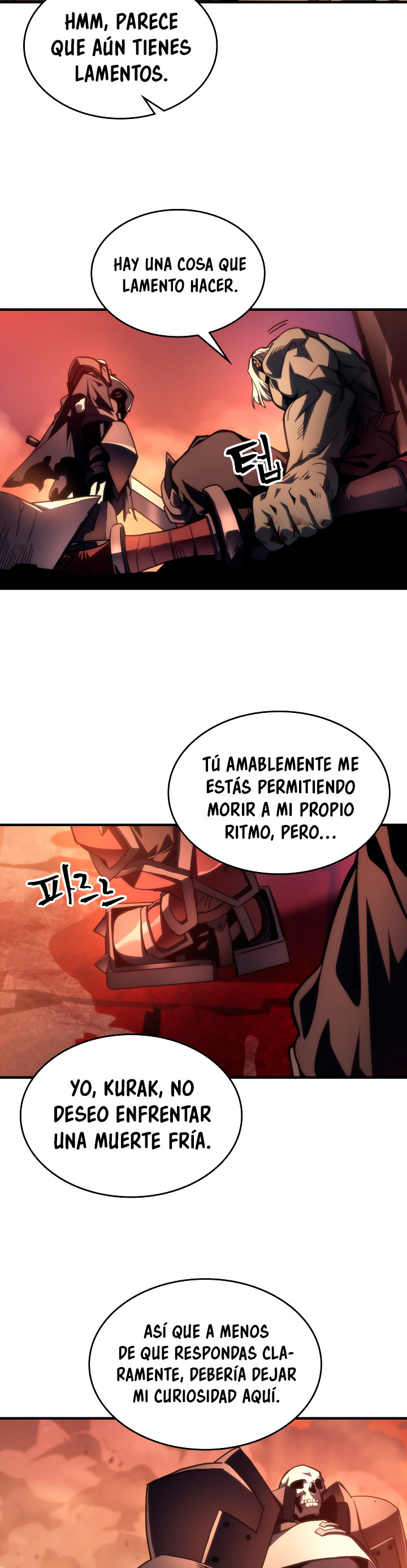 Actuando como un jefe final pero soy demasiado vago para ello capítulo 101, página 26