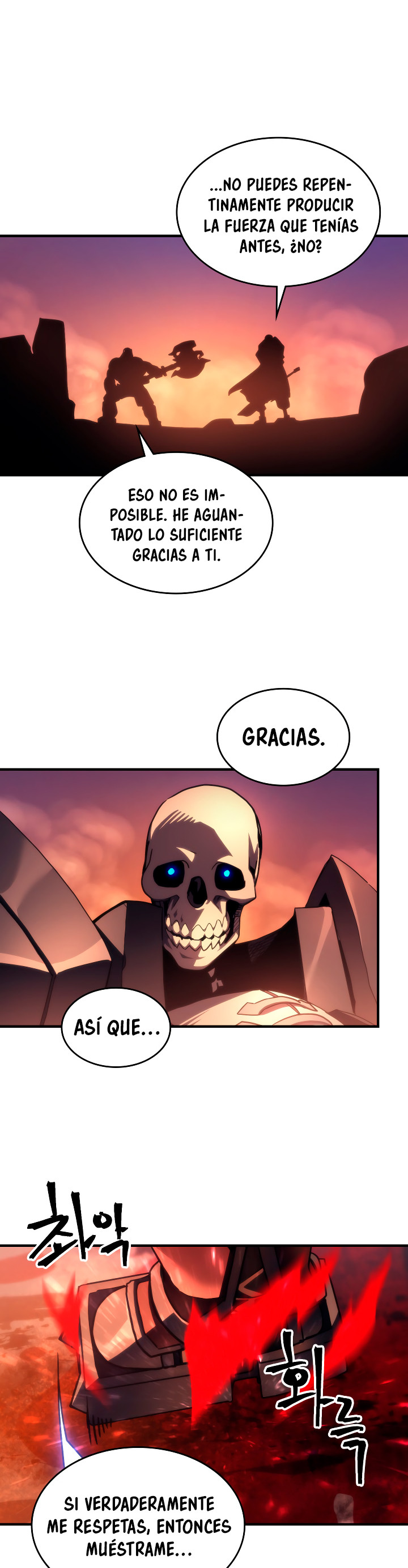 Actuando como un jefe final pero soy demasiado vago para ello capítulo 101, página 28