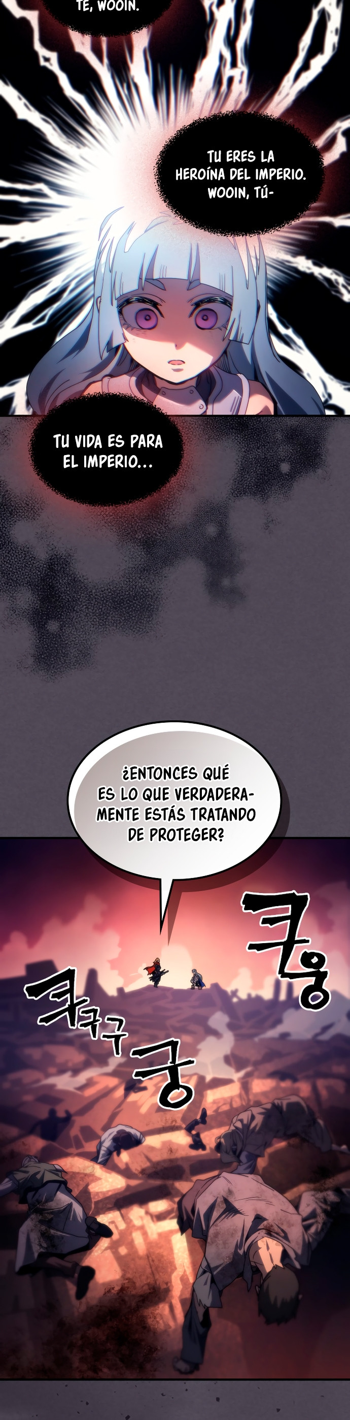 Actuando como un jefe final pero soy demasiado vago para ello capítulo 102, página 9