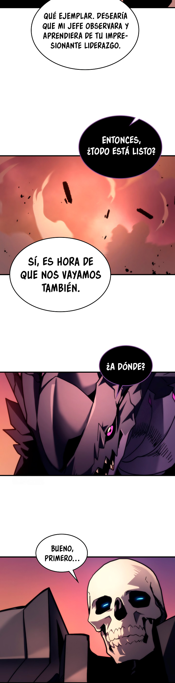 Actuando como un jefe final pero soy demasiado vago para ello capítulo 103, página 32
