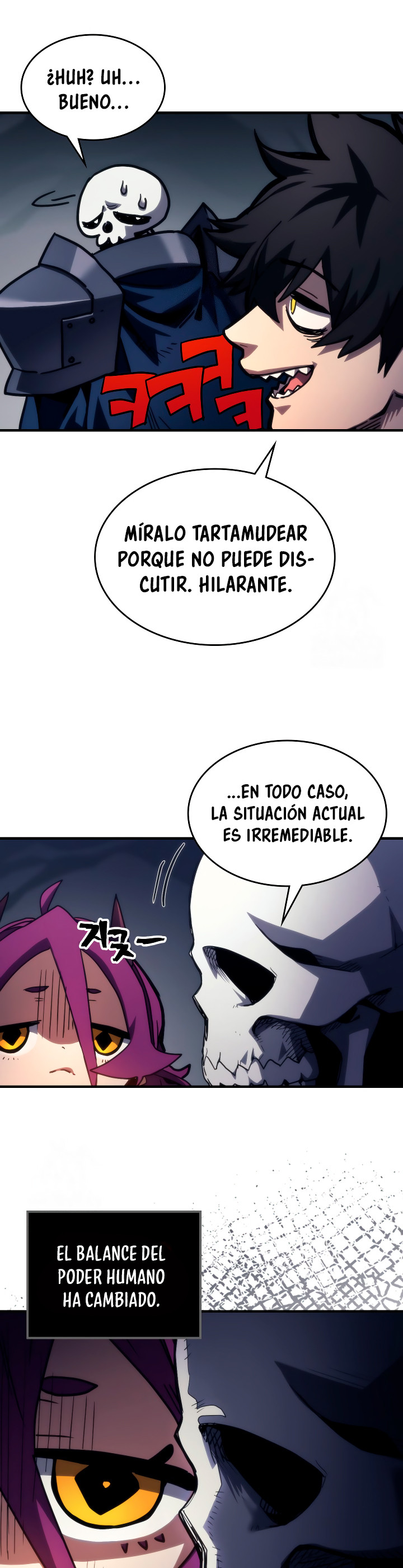 Actuando como un jefe final pero soy demasiado vago para ello capítulo 104, página 8
