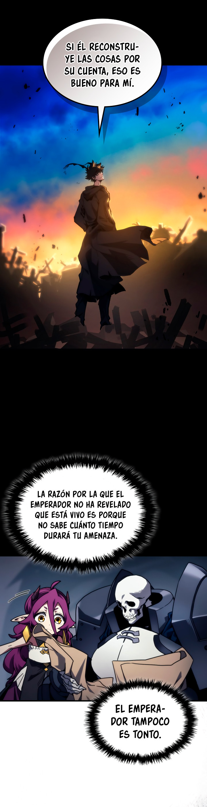 Actuando como un jefe final pero soy demasiado vago para ello capítulo 104, página 12
