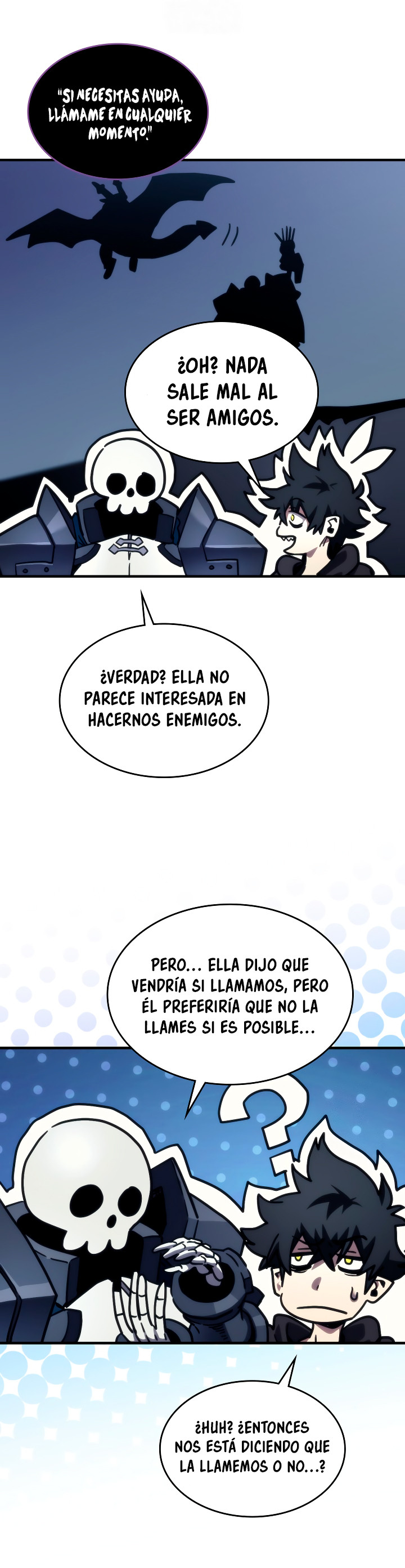 Actuando como un jefe final pero soy demasiado vago para ello capítulo 104, página 17